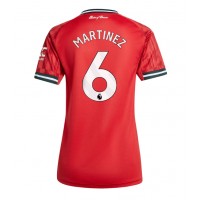 Stroje piłkarskie Manchester United Lisandro Martinez #6 Koszulka Podstawowej dla damskie 2025-26 Krótki Rękaw
